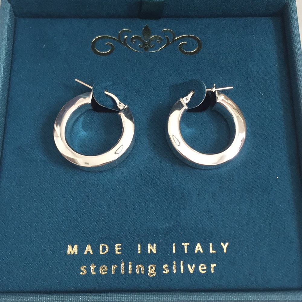💎 Sterling Silver Hoop Earrings 💎